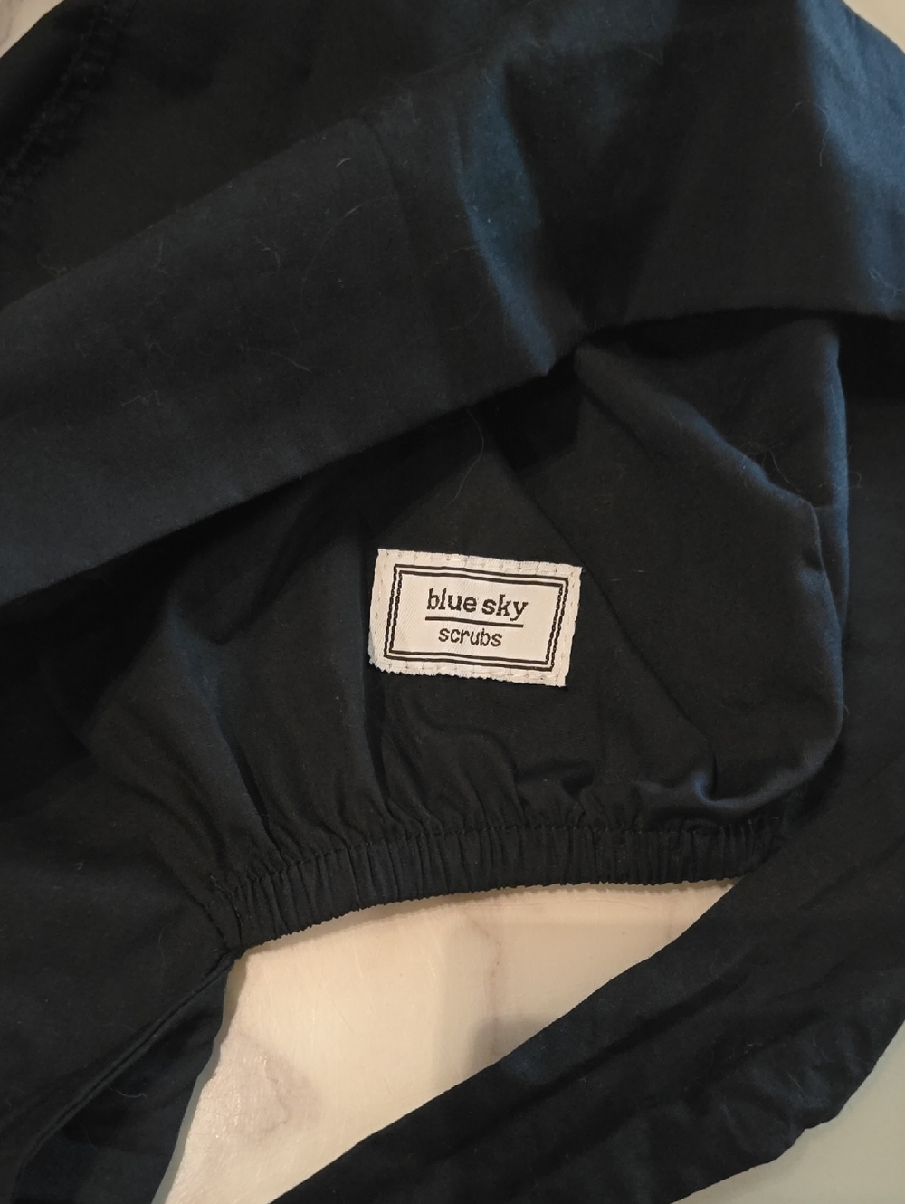 Blue Sky Black OR Scrub Cap
